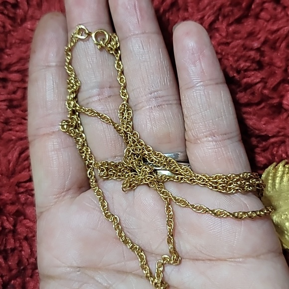 Gold Plated Native American Indian Pendant - Picture 4 of 4